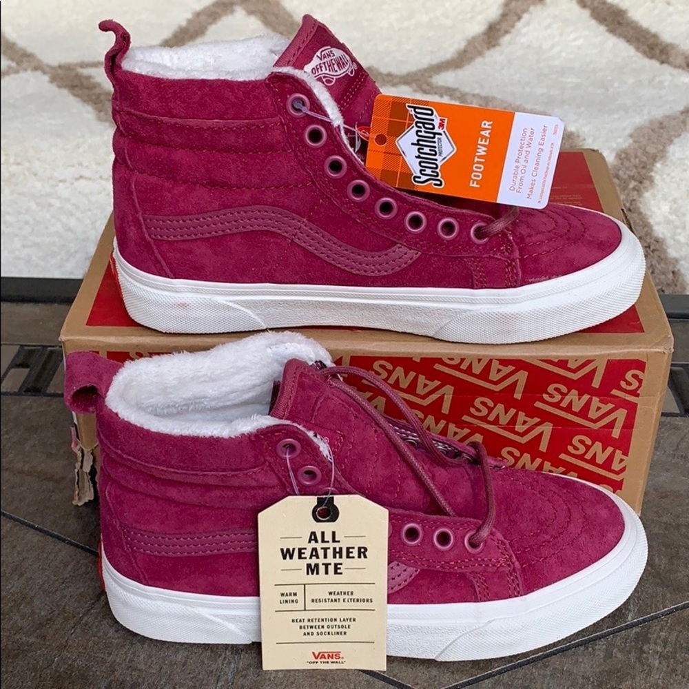VANS SK8-Hi Mte Dry Rose/Marshmallow WMNS - Picture 2 of 16